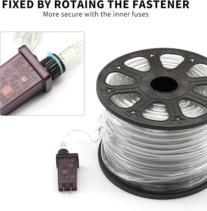 LED Rope Lights for Outside 50Ft Waterproof Led Rope Lighting 214 LEDs 110V 8 Modes Remote Control Timer Led Strip Light for Indoor Outdoor Party Holiday Garden Decoration (Multicolor)-VerdiqueGarden