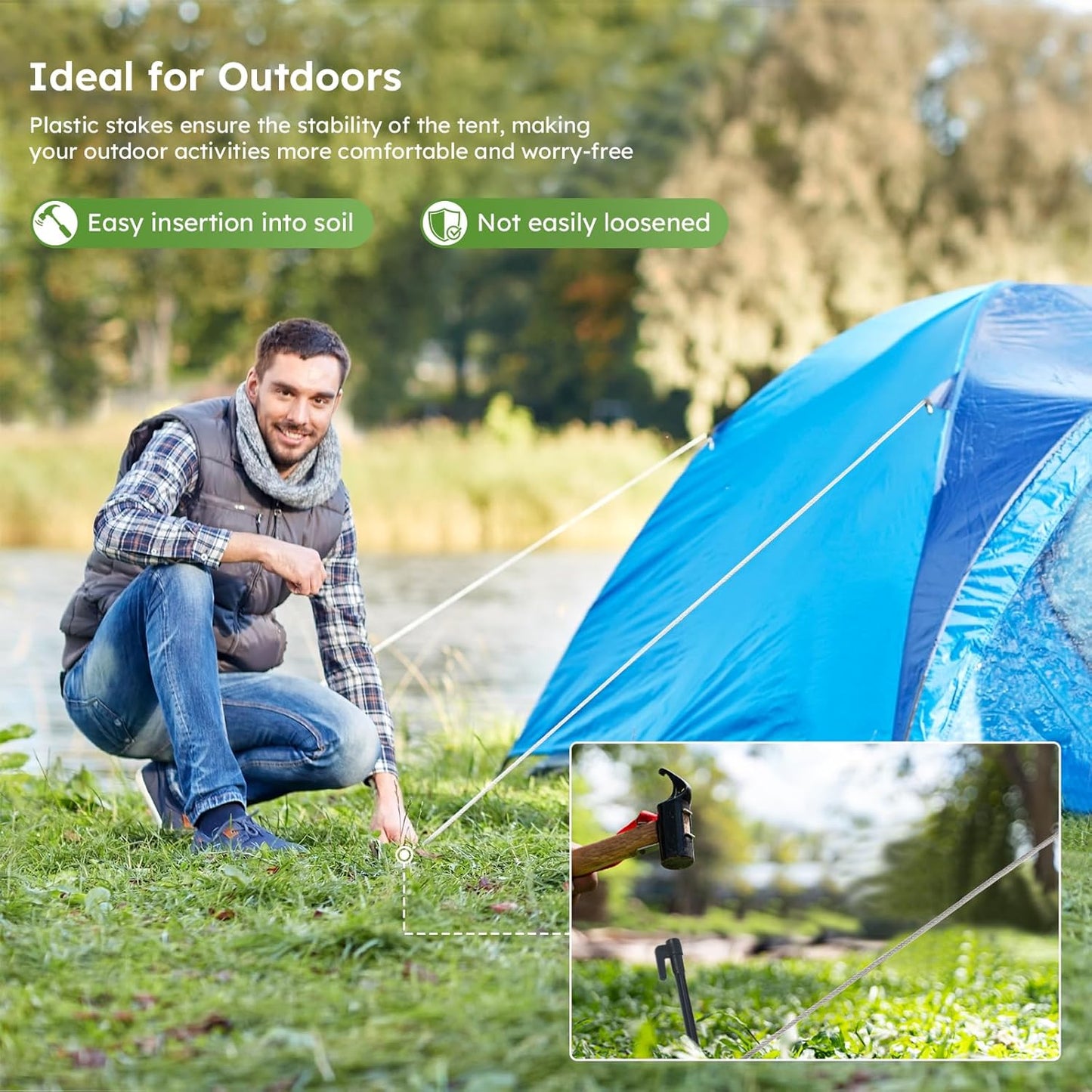 1/8" Wire Rope Kit, 200FT Steel Wire Cable, Vinyl Coated Stainless Steel Cable with Turnbuckles for Outdoor, Garden, Kitchen and Craft Projects-VerdiqueGarden