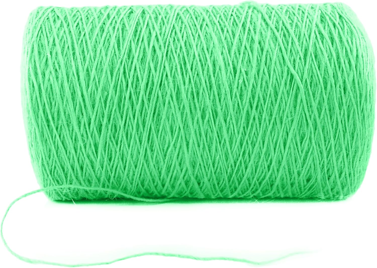 1mm x 5000 Feet Light Green Jute Rope, Twine for Gardening Tomato Climbing Plant Tie Floristry Crafts Gift Wrapping Packing Decor-VerdiqueGarden