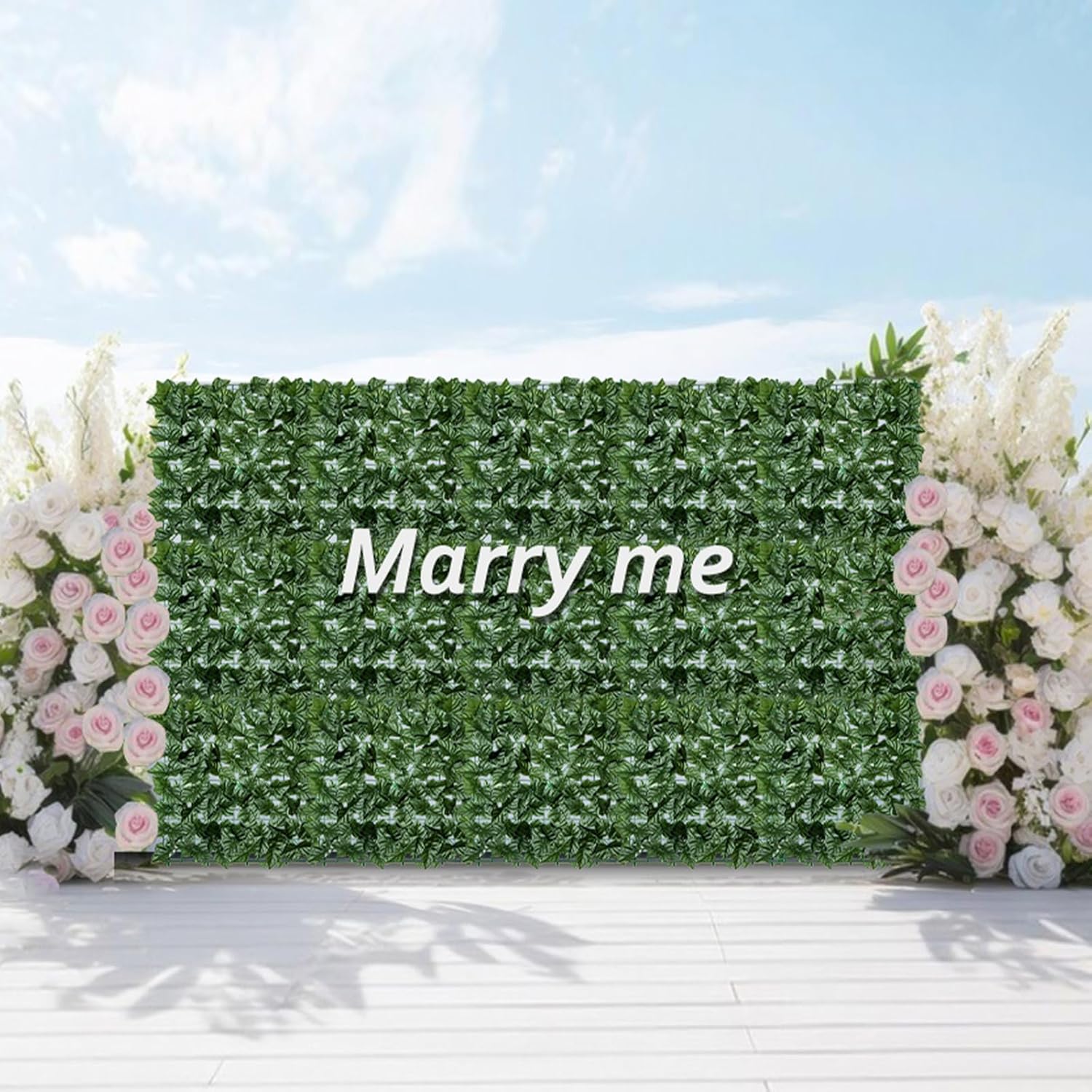 Artificial Ivy Privacy Fence Screen 40x100in Privacy Hedges Wall Faux UV-Anti Panel for Indoor Outdoor Garden Balcony Decor-VerdiqueGarden