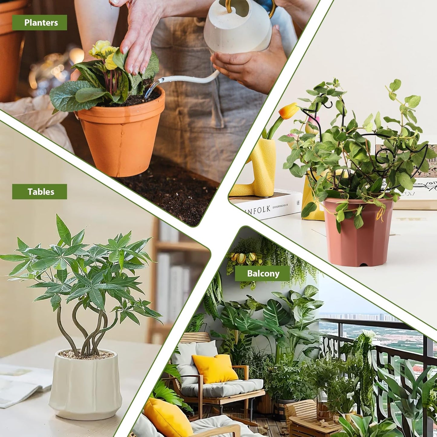 2 Pack Plant Trellis Indoor, 10.8" W x 13" H Small Trellis for Potted Plants, Decorative Trellis for Climbing Plants Indoor, Ideal for Vines on Tabletops, Balconies, Gardens and Lawns, Duck-Shaped-VerdiqueGarden