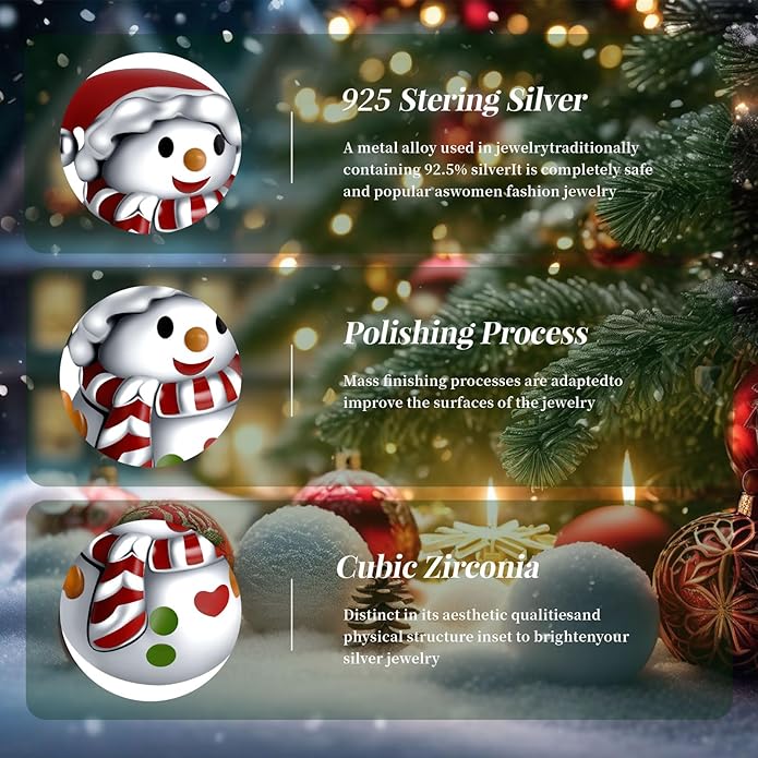 MITSOKU 925 Sterling Silver Charms for Bracelets Necklaces Animal prototype Pendant Safety Chain Dangle Pendants Beads Christmas Day Charms Jewelry Gift for Women