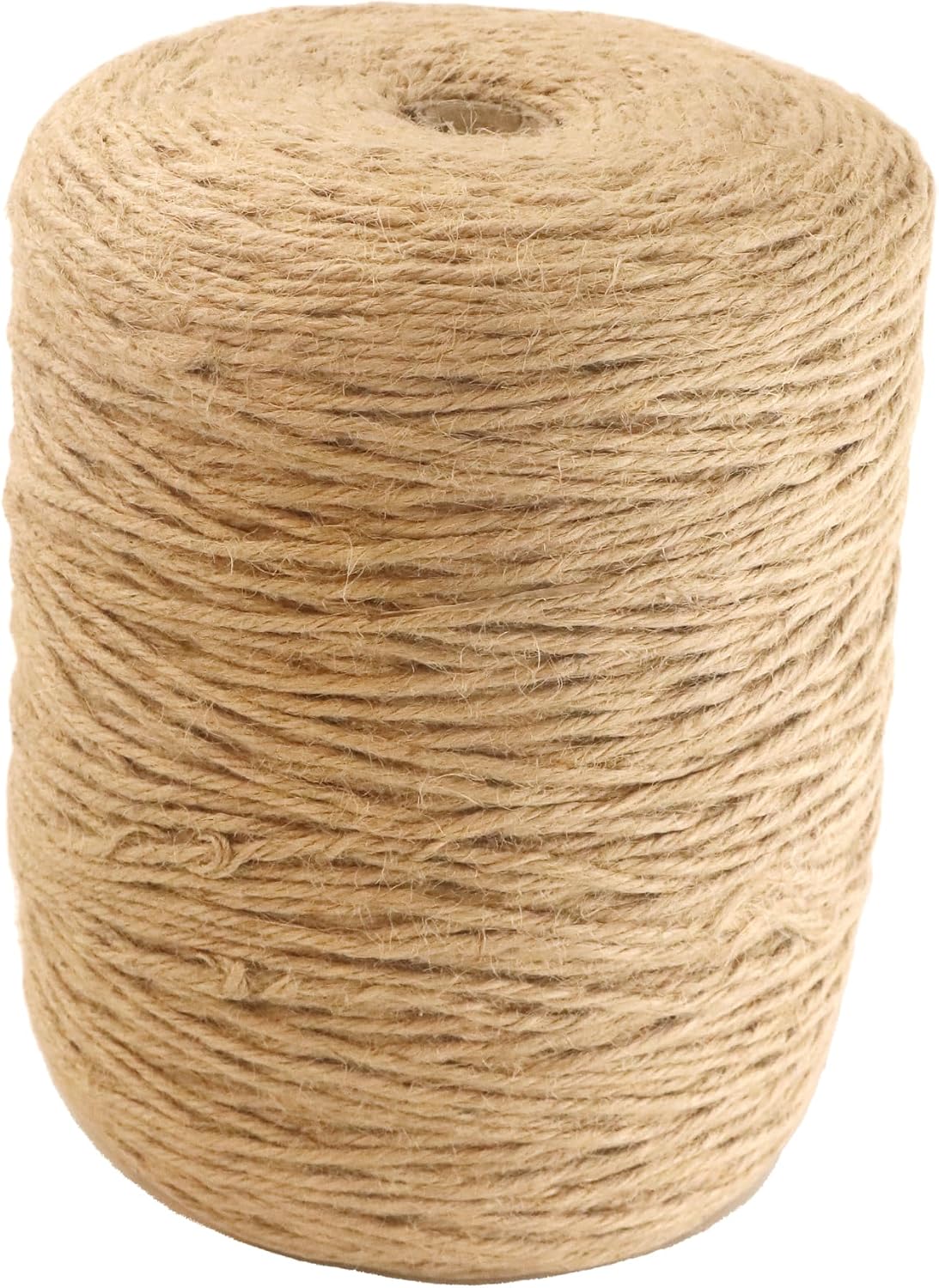 3mm x 1000 Feet Natural Jute Rope, Twine for Gardening Tomato Climbing Plant Tie Floristry Crafts Gift Wrapping Packing Decor-VerdiqueGarden