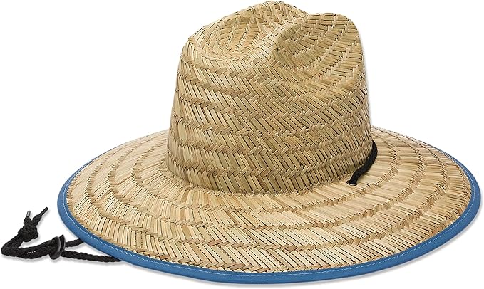 Billabong Men's Wide Brim Sun Straw Hat-VerdiqueGarden