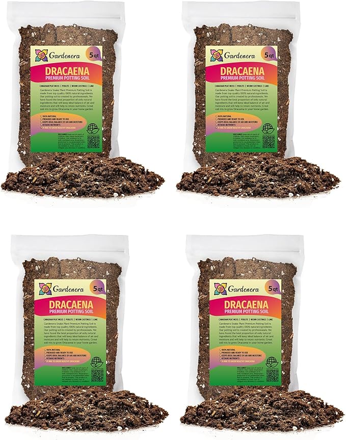 Premium Dracaena Potting Soil Mix - (20 Quart Bag)-VerdiqueGarden