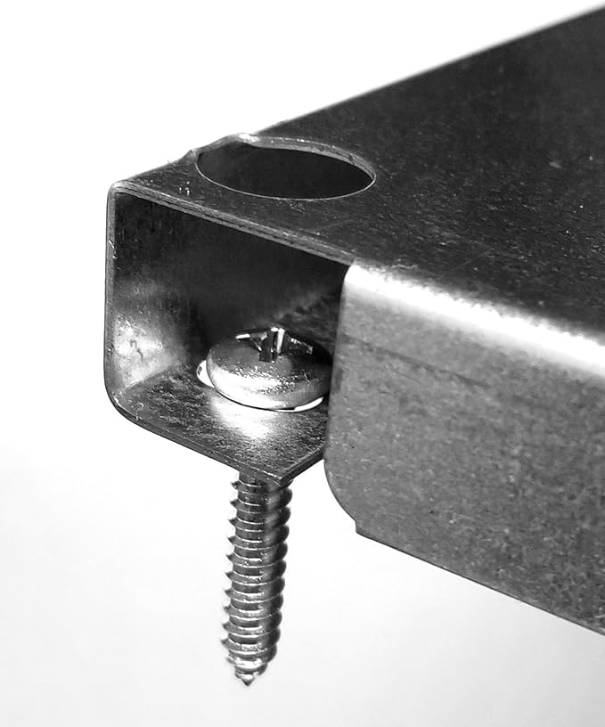 Wall Control Pegboard Organizer 4 ft. Metal Pegboard Standard Tool Storage Kit with Galvanized Toolboard and White Accessories-VerdiqueGarden