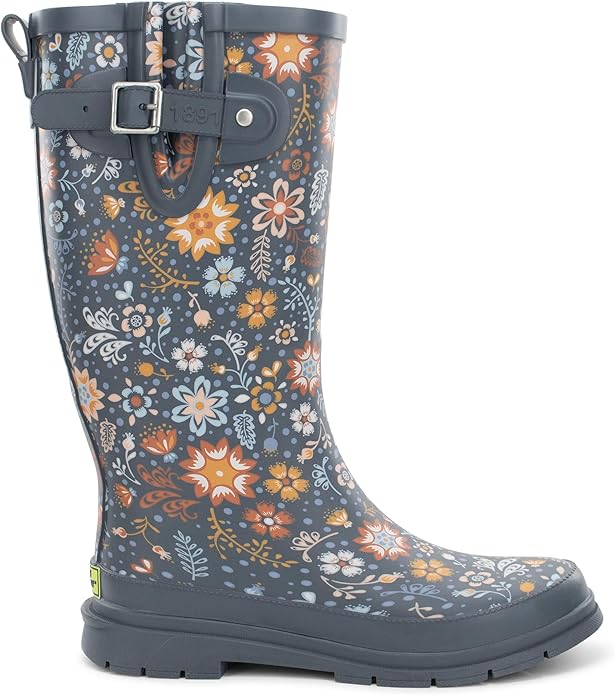 Western Chief Women's Tall Waterproof Rain Boot Outdoor Garden Shoes-VerdiqueGarden
