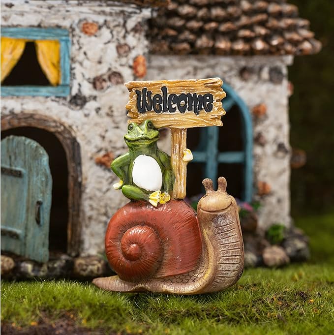 Fairy Garden House Kit - Fairy House, Fairy Garden Accessories Outdoor & Fairies for Fairy Garden – Fairy Houses for Gardens Outdoor - 4 Piece Kit for Adults-VerdiqueGarden