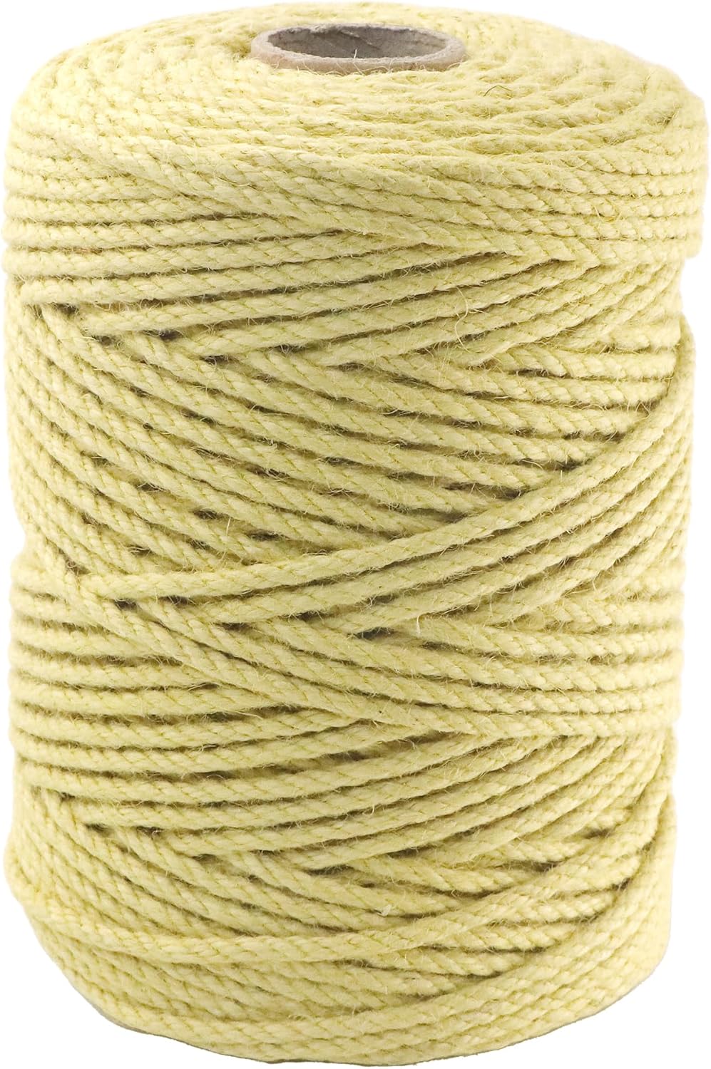 4mm x 500 Feet Yellow Jute Rope, Twine for Gardening Tomato Climbing Plant Tie Floristry Crafts Gift Wrapping Packing Decor-VerdiqueGarden