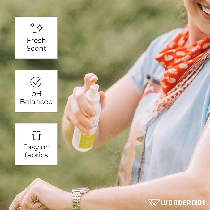 Wondercide - Mosquito, Tick, and Insect Repellent with Natural Essential Oils - DEET-Free Bug Spray and Killer - Safe for Family - Lemongrass 2-Pack of 4 oz Bottle-VerdiqueGarden