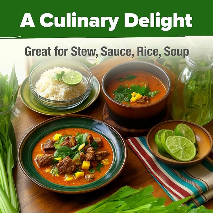 HOME GROWN Culantro Seeds - 720+ 𝗡𝗢𝗡-𝗚𝗠𝗢, 𝗨𝗦𝗔-𝗦𝗢𝗨𝗥𝗖𝗘𝗗 Heirloom Herb Seeds for Planting, Slow-Bolting, Flavorful Cilantro Alternative, Great for Outdoor Herb Gardens (Eryngium foetidum)-VerdiqueGarden