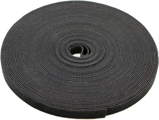 Pasow fastening tape Cable Tie Double Side Nylon Power Wire Management 3/4Inch 1 Roll Hook (25 Yards, Style 1)-VerdiqueGarden