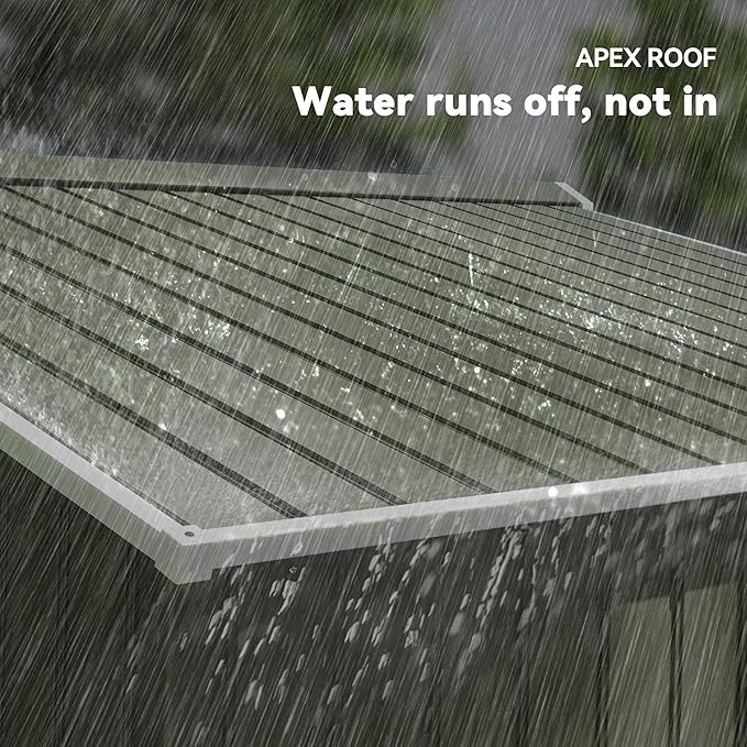 Outsunny 9' x 6' Outdoor Storage Shed, Garden Tool Metal Shed with Foundation Kit, Double Lockable Door, Air Vents and Sloping Roof, for Backyard, Patio, Lawn, Green-VerdiqueGarden