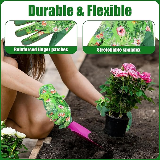 HANDLANDY Women Safety Work Gloves Utility Touch Screen Working Grip Glove for Yardwork Gardening Breathable Mechanic Gloves-VerdiqueGarden