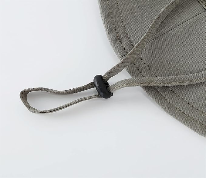 Connectyle Women's UPF 50+ Sun Hat UV Protection Wide Brim Bucket Hat Summer Beach Hats Fishing Hiking Outdoor Safari Hats-VerdiqueGarden