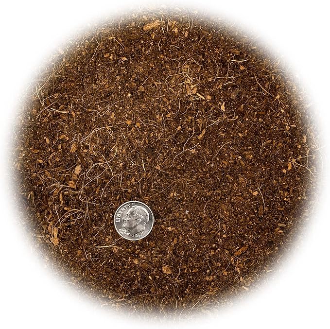 Premium Organic Coconut Coir Mix for Home Gardening - All Natural Soil Amendment - PH Balanced and Double Washed Coco Coir by Gardenera (4 Quart Bag)-VerdiqueGarden