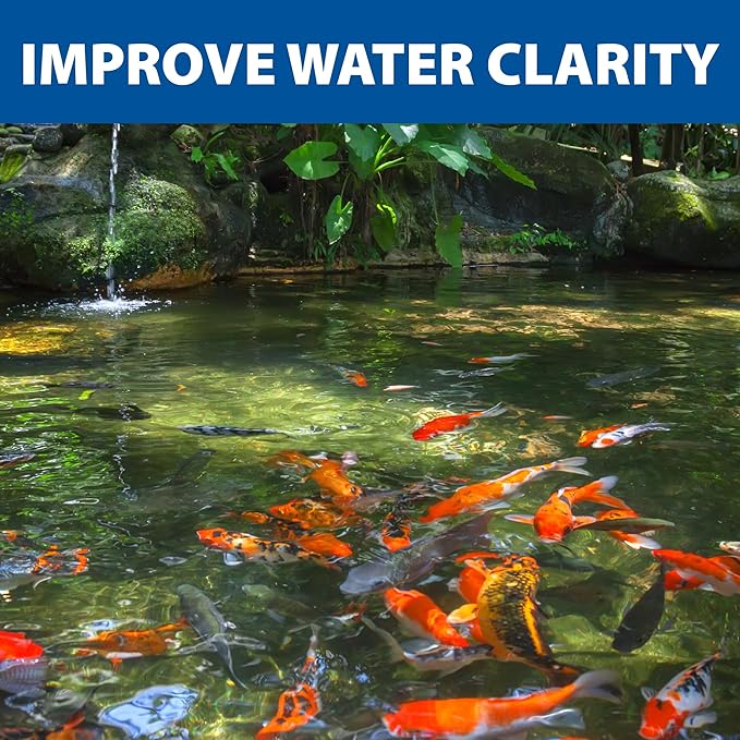 The Pond Guy Straw Barley Bale for Water Gardens, Fountains & Small Koi Ponds, Natural Clarifier, Simple & Easy to Use Pond Maintenance, 1-Pound Bale-VerdiqueGarden