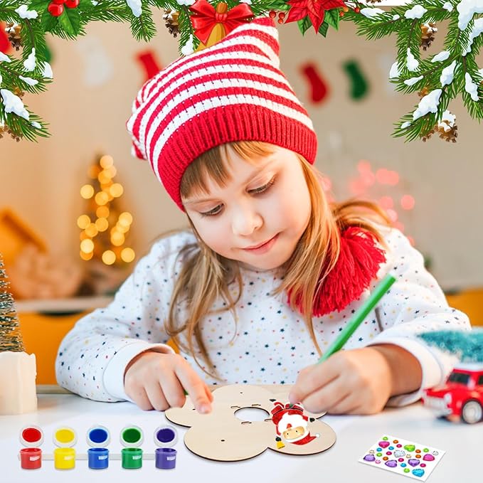 12 Pack Bird Feeder Craft Kits for Kids Ages 3-5 4-8 8-12, DIY Wooden Art Painting Outdoor Bulk Toys for Boys & Girls, Easter Christmas Gifts, Party Favor Gifts for Nature Loving Children-VerdiqueGarden