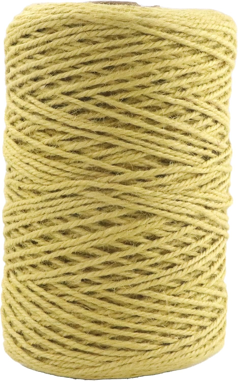 3mm x 1000 Feet Yellow Jute Rope, Twine for Gardening Tomato Climbing Plant Tie Floristry Crafts Gift Wrapping Packing Decor-VerdiqueGarden