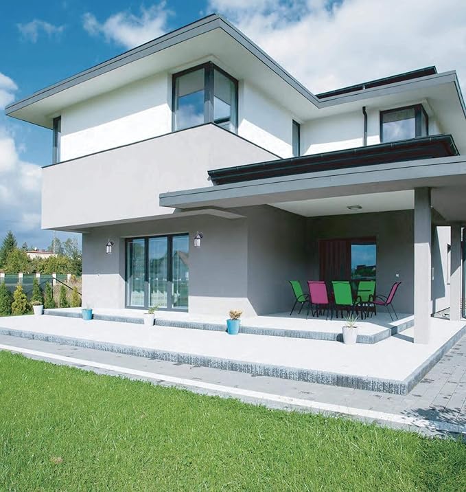 LIT-PaTH Outdoor Wall Lantern, Wall Sconce as Porch Lighting Fixture, E26 Medium Base Max 60W, Aluminum Housing Plus Glass, Matte Black Finish, 2-Pack-VerdiqueGarden