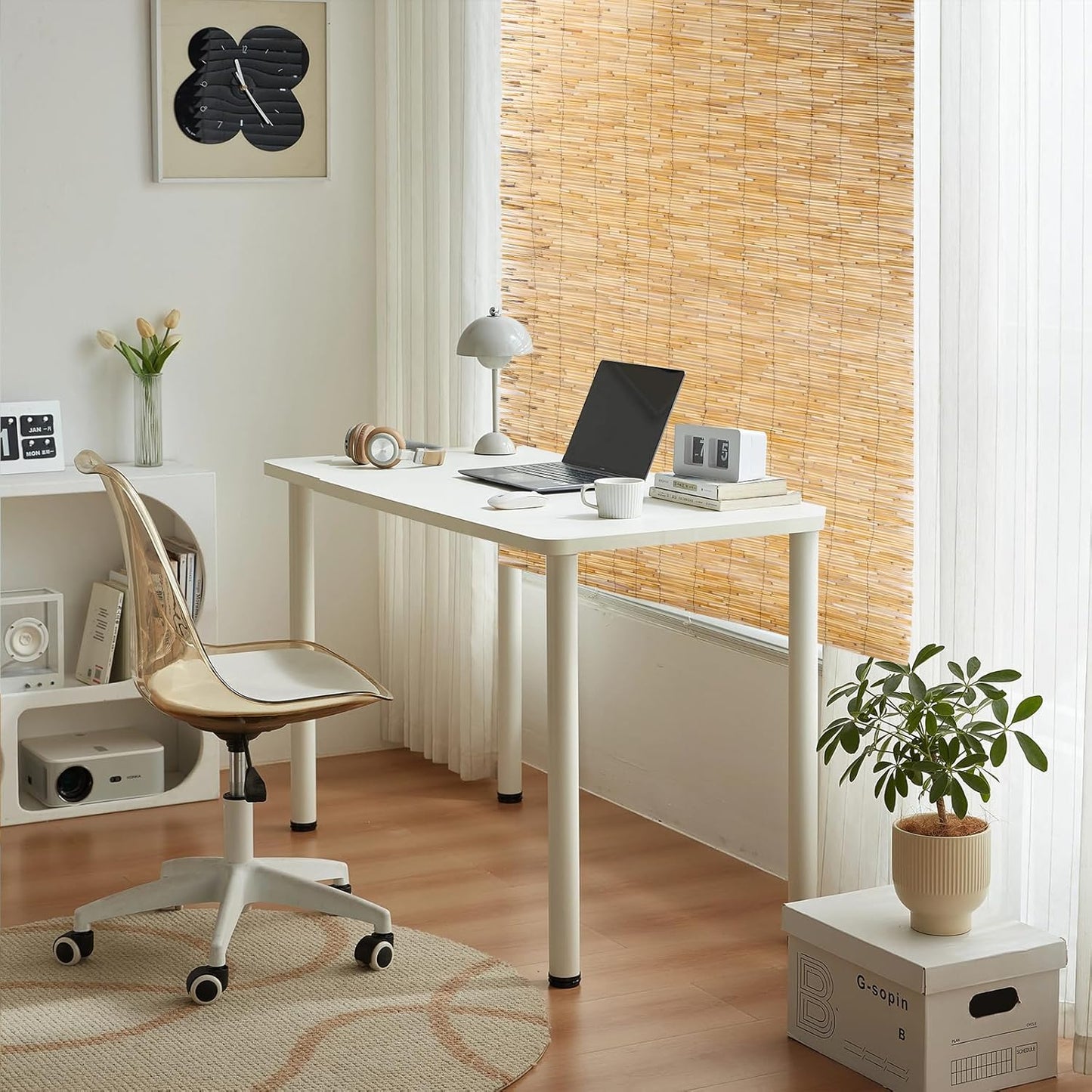 Natural Reed Fencing, Reed Screen Curtain Eco-Friendly for Garden,Balcony,Outdoor,Backyard Patio Decors Fence Rolls-4FT x 13FT （1.2m x 4m Approx）-VerdiqueGarden