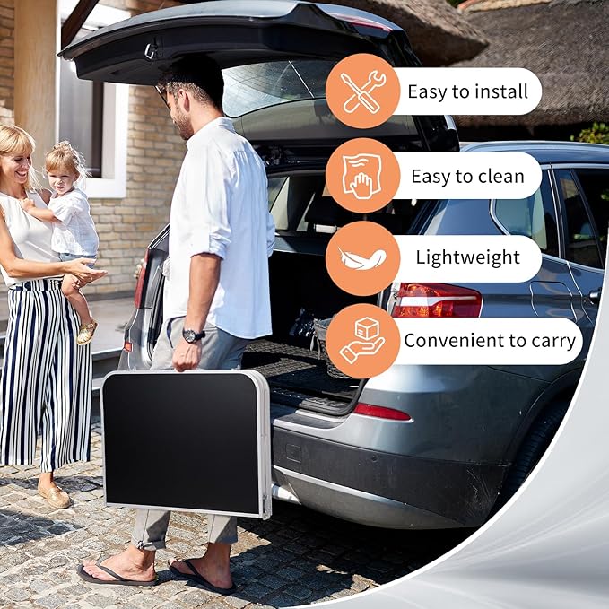 Outvita 3ft Portable Folding Camping Table, Outdoor Waterproof Adjustable Height Table, Aluminum Lightweight Suitcase Foldable Table for Picnic BBQ Beach Dining-VerdiqueGarden