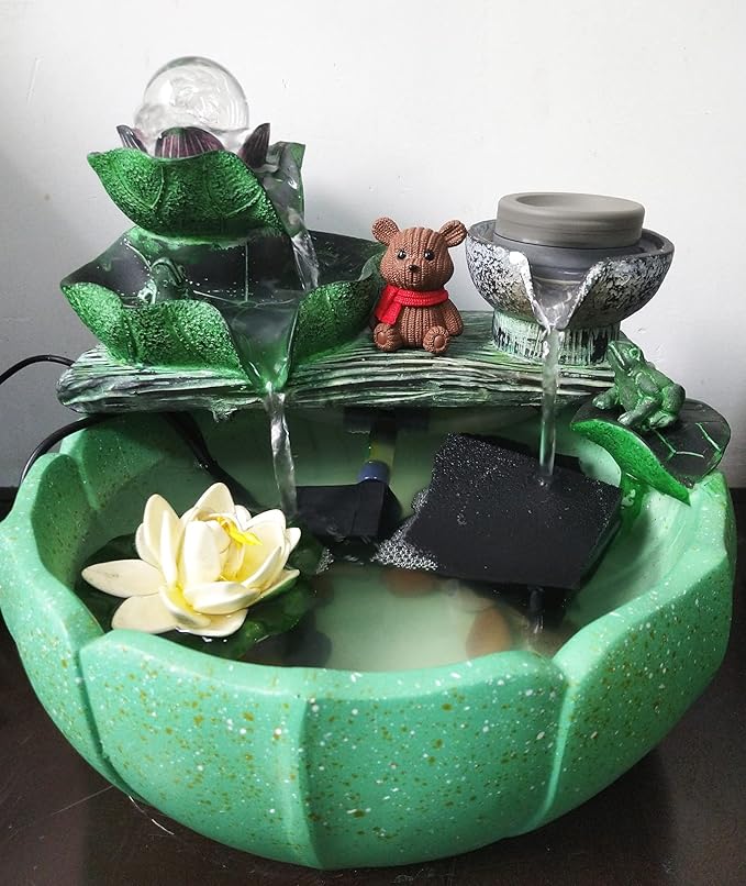 8Pcs Mini Resin Teddy Bear Figurines Cute Scarf Bears Desktop Ornaments Car Interior Decoration Garden FigurinesTiny Bear Statues Animals Sculpture Micro Landscape-VerdiqueGarden