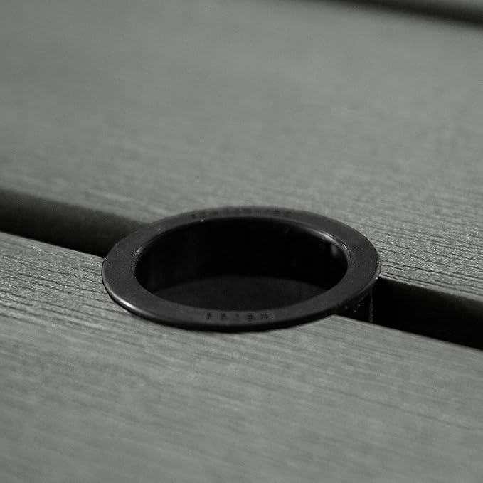 highwood Hometown Picnic Table, 6 Foot, Coastal Teak-VerdiqueGarden