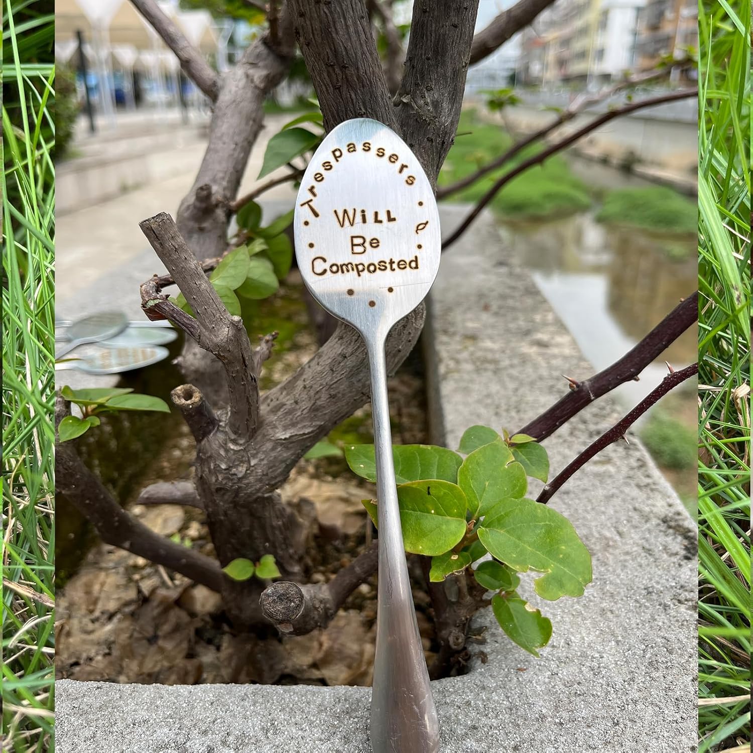 Garden Plant Marker Friendship Gift for Women Gardeners, Plant Stake Label Sign Tag Gardening Gifts for Woman Plant Lovers, Metal Garden Decoration (Will Be Composted)-VerdiqueGarden
