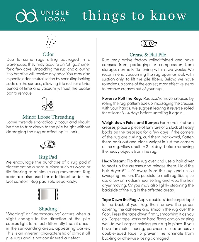 Unique Loom Outdoor Border Collection Area Rug - Soft Border (10' x 13' 1" Rectangle Brown/Ivory)-VerdiqueGarden