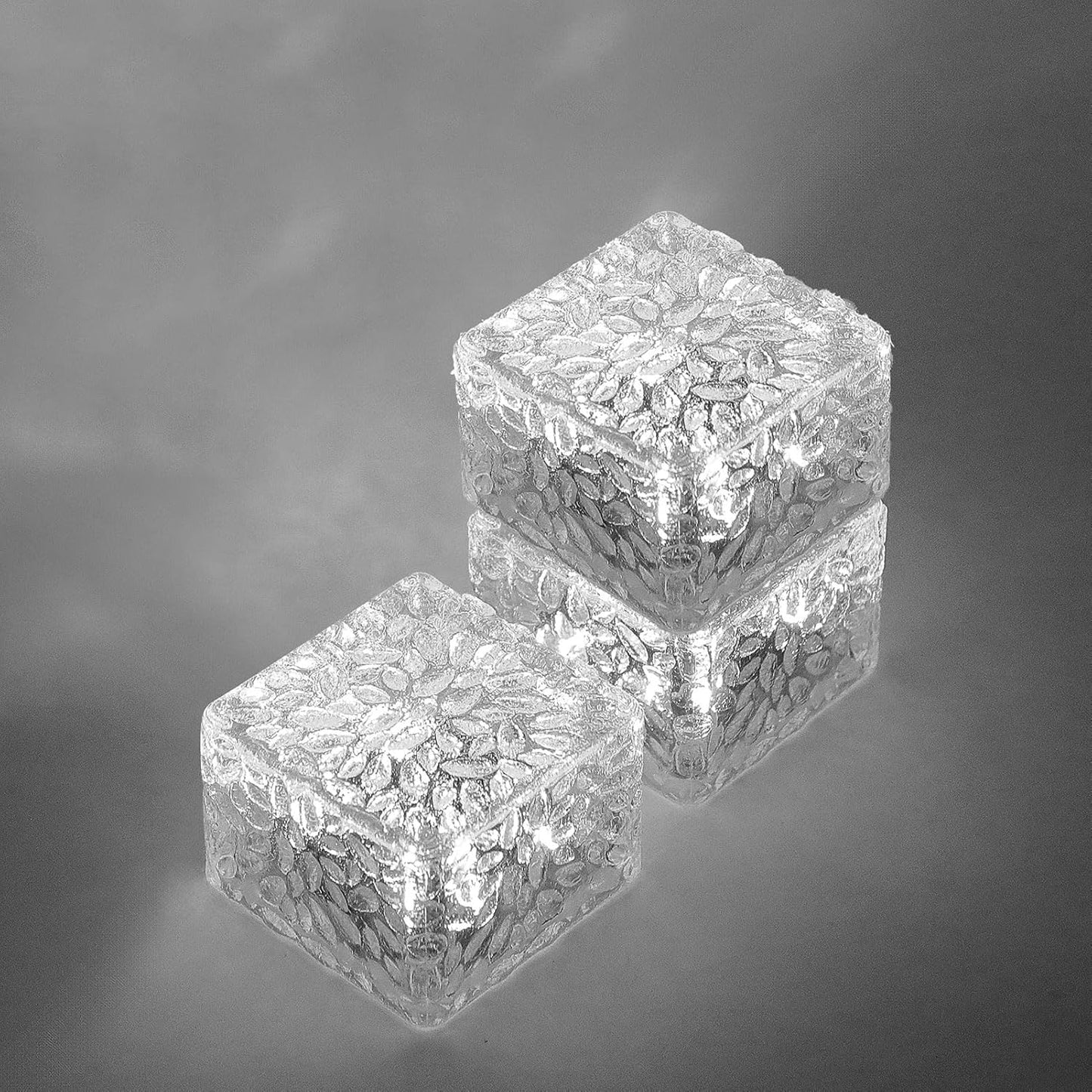 Solar Brick Lights-Outdoor Solar Lights for Yard-Solar Brick Landscape Path Light 3 Pack LED Light Brick Garden Decor for Pathway Patio Walkway Backyard Decoration-VerdiqueGarden