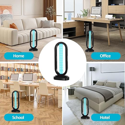 UV Light Sanitizer Replacement Light Bulb with Ozone,38W UV Light Bulb,UVC Home Disinfection Device Light Bulb,1 Count-VerdiqueGarden