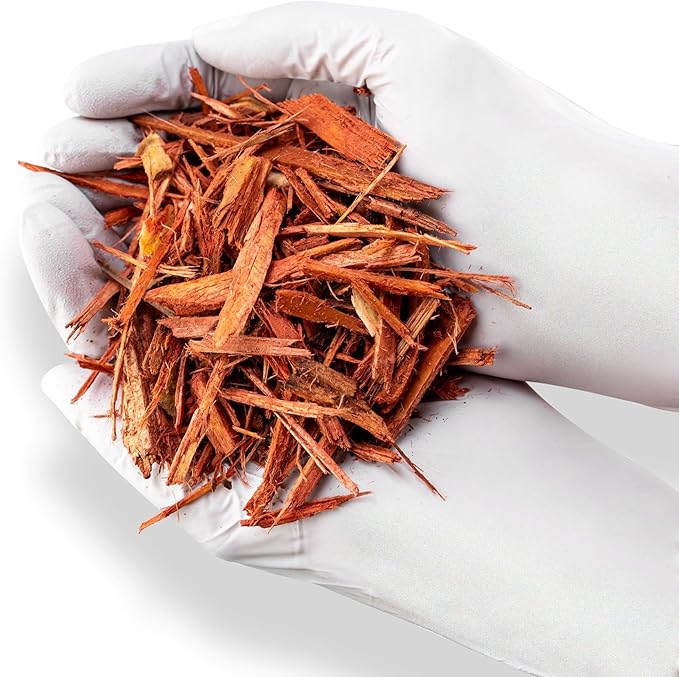 Organic Red Mulch - Provide Natural Nutrients for Strong and Resilient Plants - 20 QUARTS-VerdiqueGarden