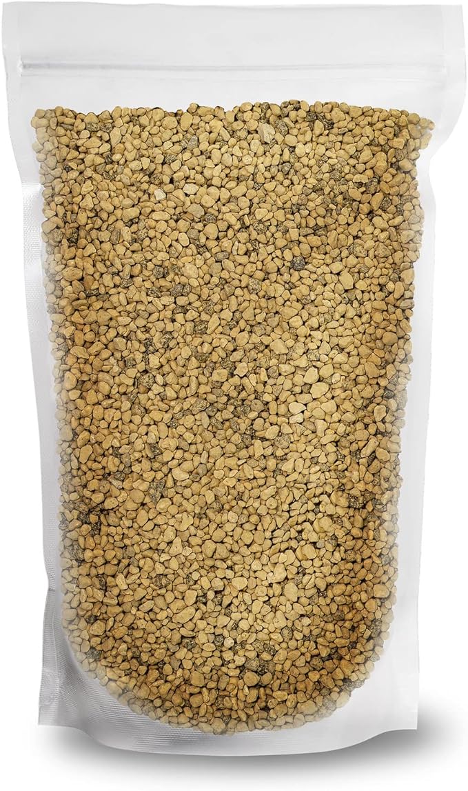 Pure Hard Akadama for Bonsai/Succulent Soil - (3mm-6mm) Small Grain for Cactus, Bonsai Plants Soil Amendment, Prevent Over Water, Provides Optimal Water Retention, Fast Drainage (2 Quart)-VerdiqueGarden