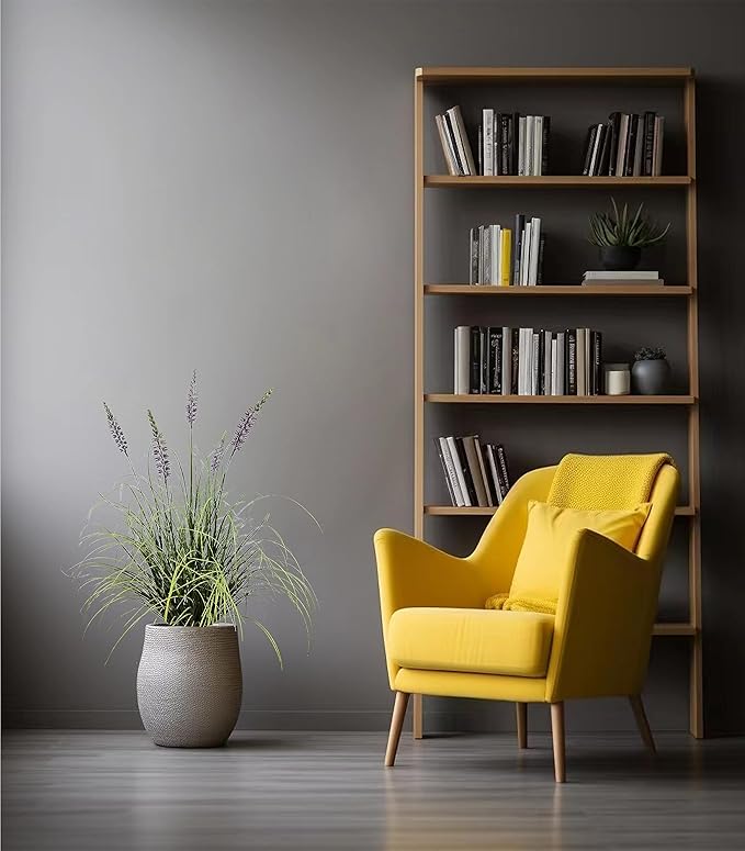 Artificial Plant 35in(1pack) Tall Artificial Lavender Plant,Faux Plants Indoor Home Decorative Artificial Plants & Flowers in Pot Fake Plant, House Plant Indoor-VerdiqueGarden