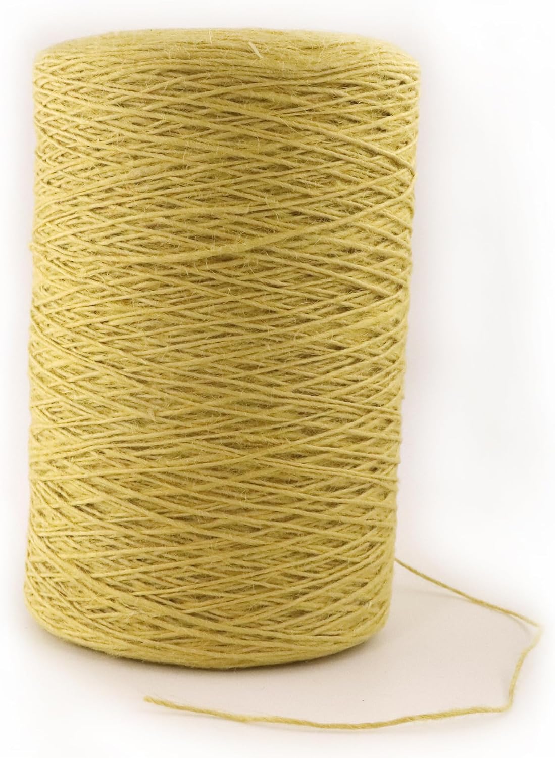 1mm x 2500 Feet Yellow Jute Rope, Twine for Gardening Tomato Climbing Plant Tie Floristry Crafts Gift Wrapping Packing Decor-VerdiqueGarden