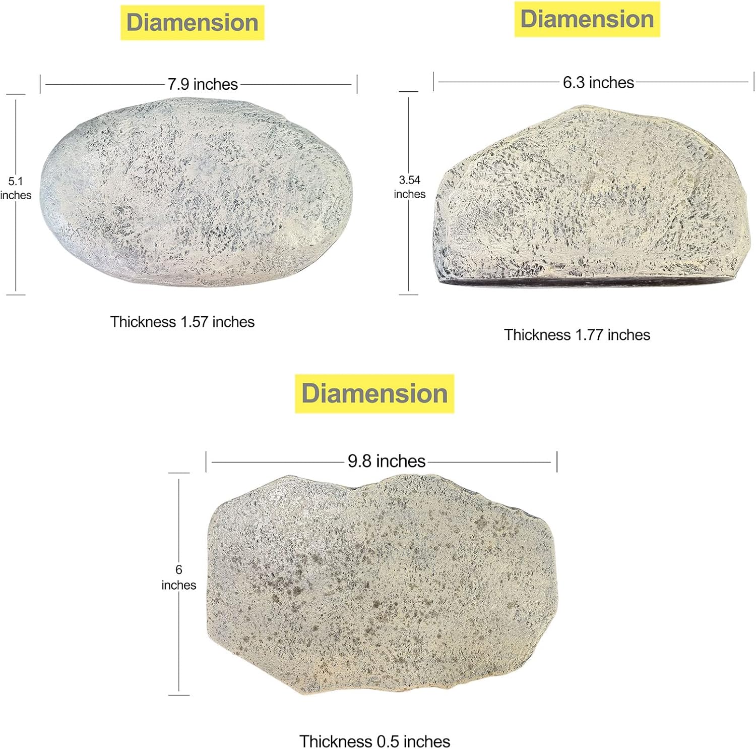 Zatanmulo Personalized Pet Memorial Stone, Garden Memorial Stone Personalized, Dog Headstone, Cat Tombstone, Memorial Plaque Outdoor, Garden Stepping Stone (Pig)-VerdiqueGarden