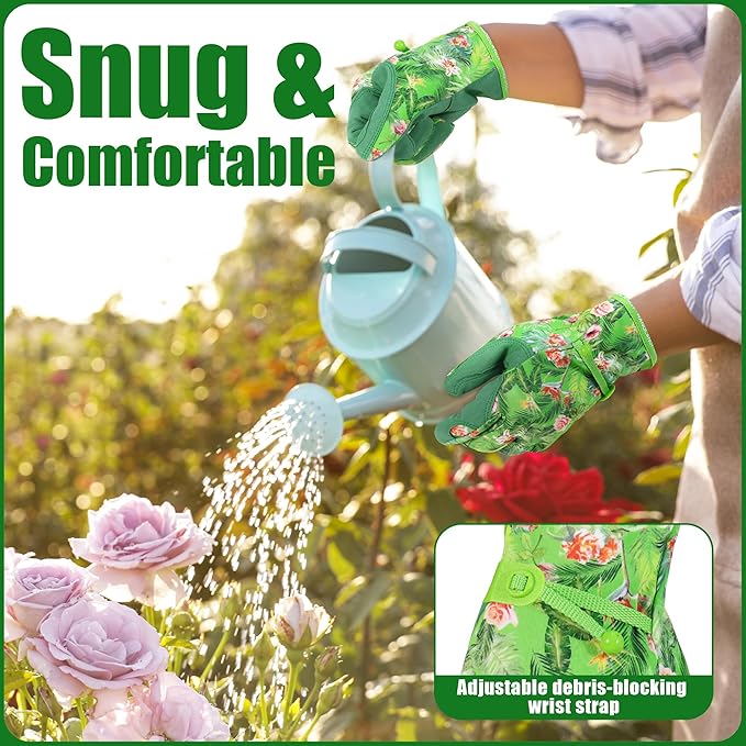 HANDLANDY Women Safety Work Gloves Utility Touch Screen Working Grip Glove for Yardwork Gardening Breathable Mechanic Gloves-VerdiqueGarden