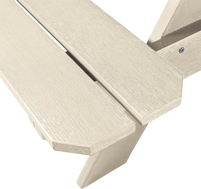 highwood Hometown Picnic Table, 6 Foot, Whitewash-VerdiqueGarden