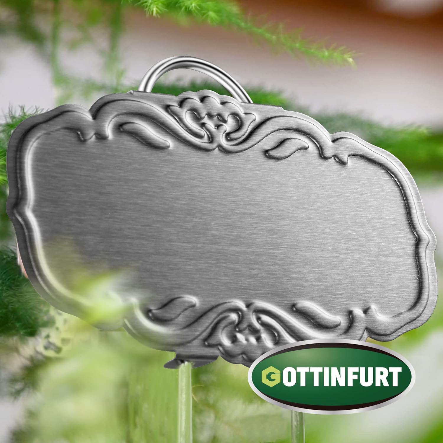 Updated Metal Plant Labels for Garden, 25 Pack Stainless Steel DIY Plant Markers Waterproof for Flowers Pots, Vegetables, Seedlings-VerdiqueGarden