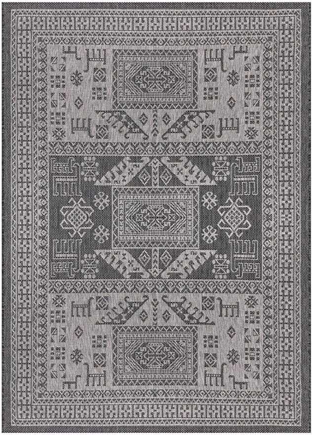 Keen Home Design Terrace Outdoor Area Rug - 12x15 Washable Indoor/Outdoor Rug for Patio, Kitchen, Balcony, Beach, Garden, Deck and Porch, Size: 12'x15'-VerdiqueGarden