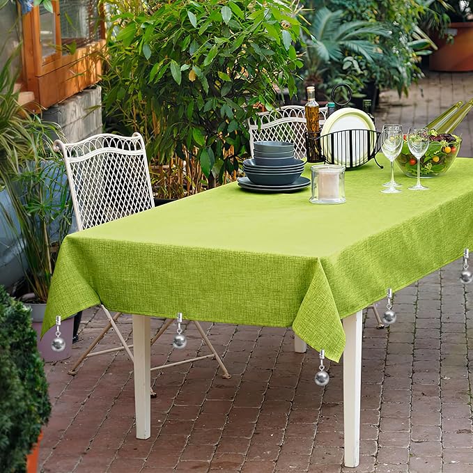 12 Pack Heavy Duty Curtain Weights for Outdoor Indoor, Stainless Steel Drapery Clips Keepping Curtain Panel Straight, Keep Shower Curtains from Waving, Weigh Down Sun Curtain Tablecloth Garden Flag-VerdiqueGarden