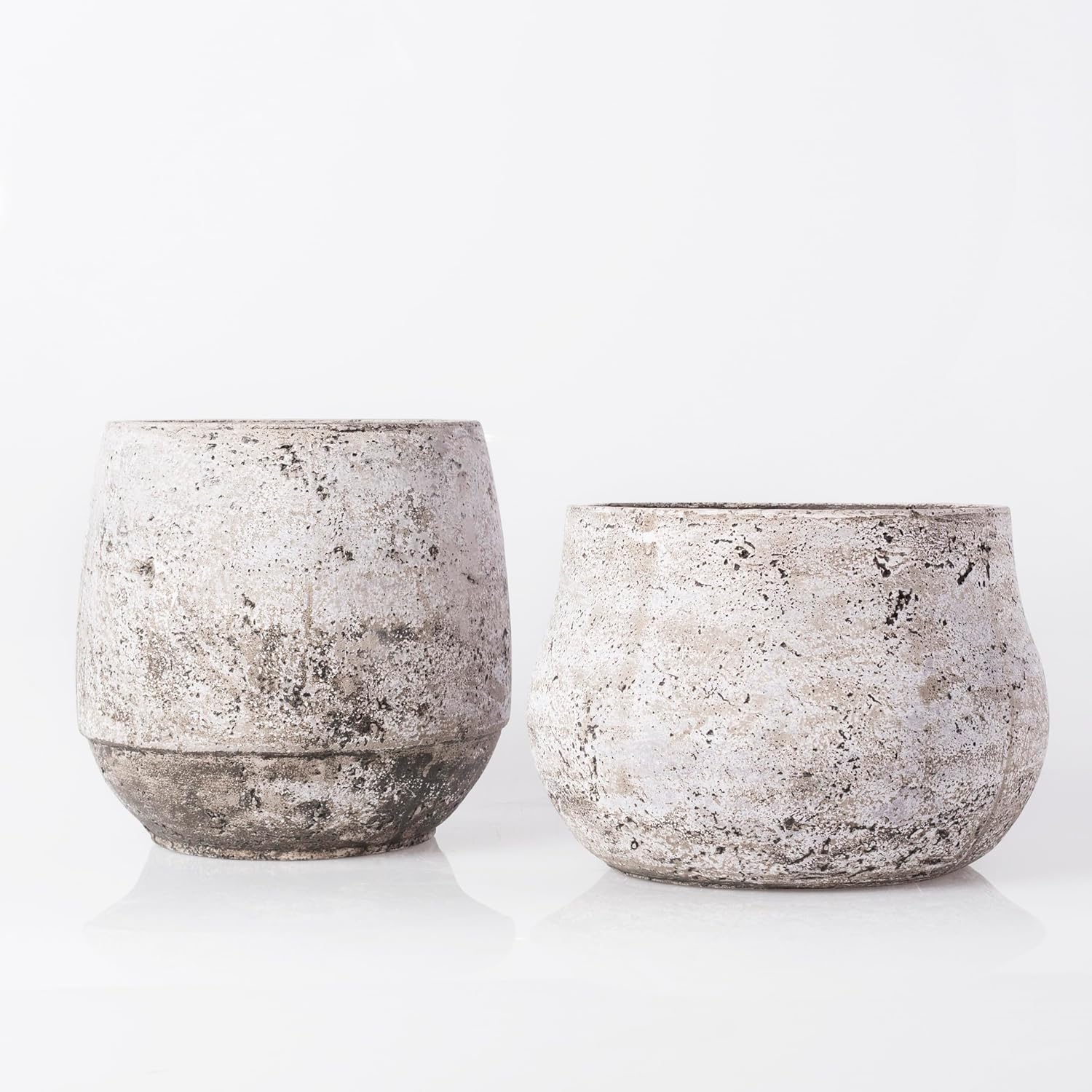 Mark&Day Planters, Zlataritsa Traditional Taupe Planter, Decorative Home Decor Accents for Living Room Bedroom Kitchen Office (8" H x 12" W x 12" D)-VerdiqueGarden