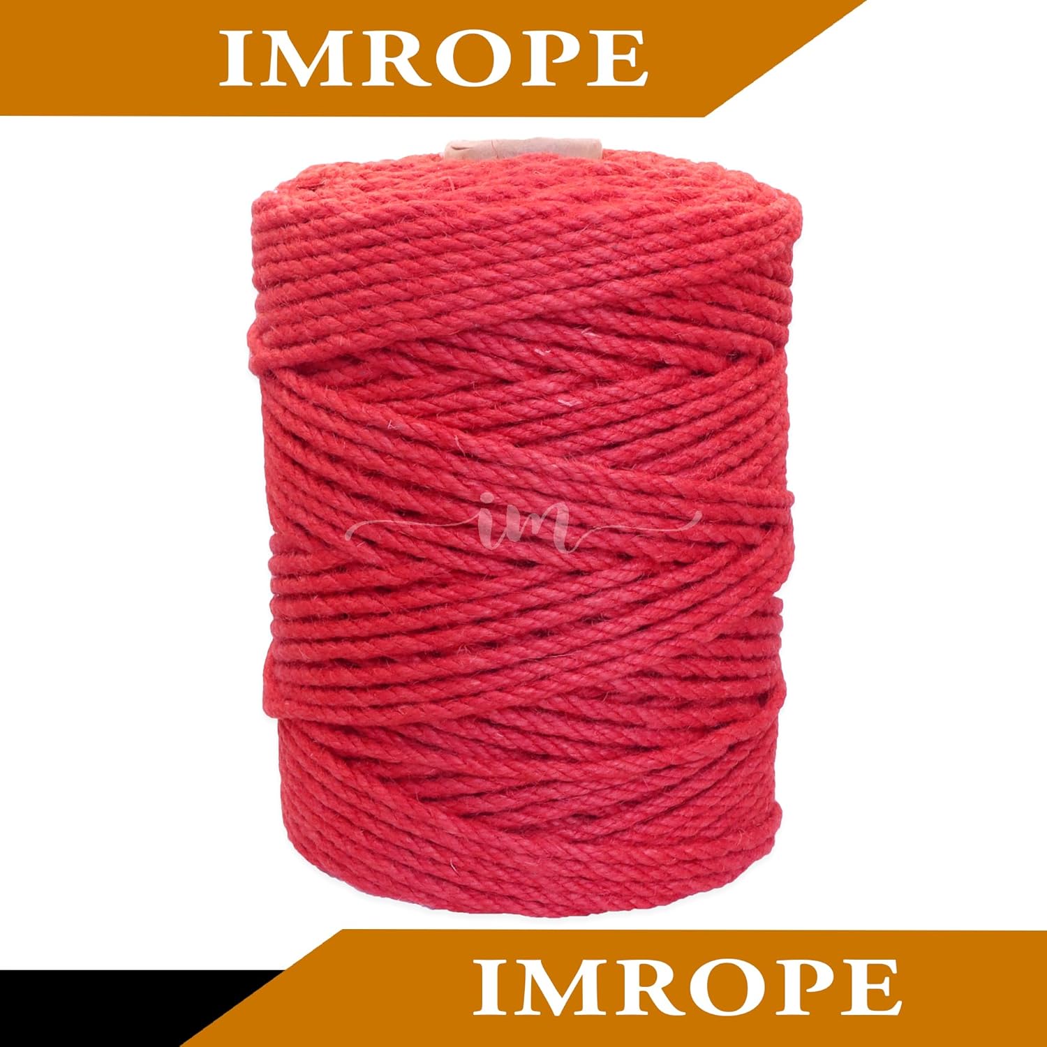 4mm x 400 Feet Red Jute Rope, Twine for Gardening Tomato Climbing Plant Tie Floristry Crafts Gift Wrapping Packing Decor-VerdiqueGarden