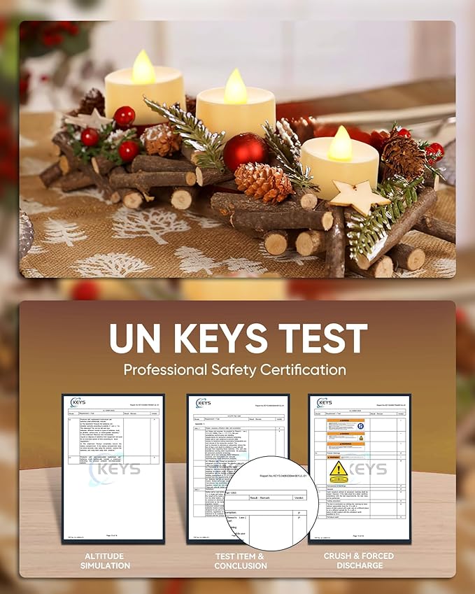 Beichi 100-Pack Flameless LED Tea Light Candles Bulk-VerdiqueGarden