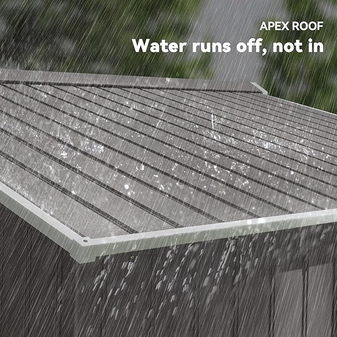 Outsunny 9' x 6' Outdoor Storage Shed, Garden Tool Metal Shed with Foundation Kit, Double Lockable Door, Air Vents and Sloping Roof, for Backyard, Patio, Lawn, Gray-VerdiqueGarden