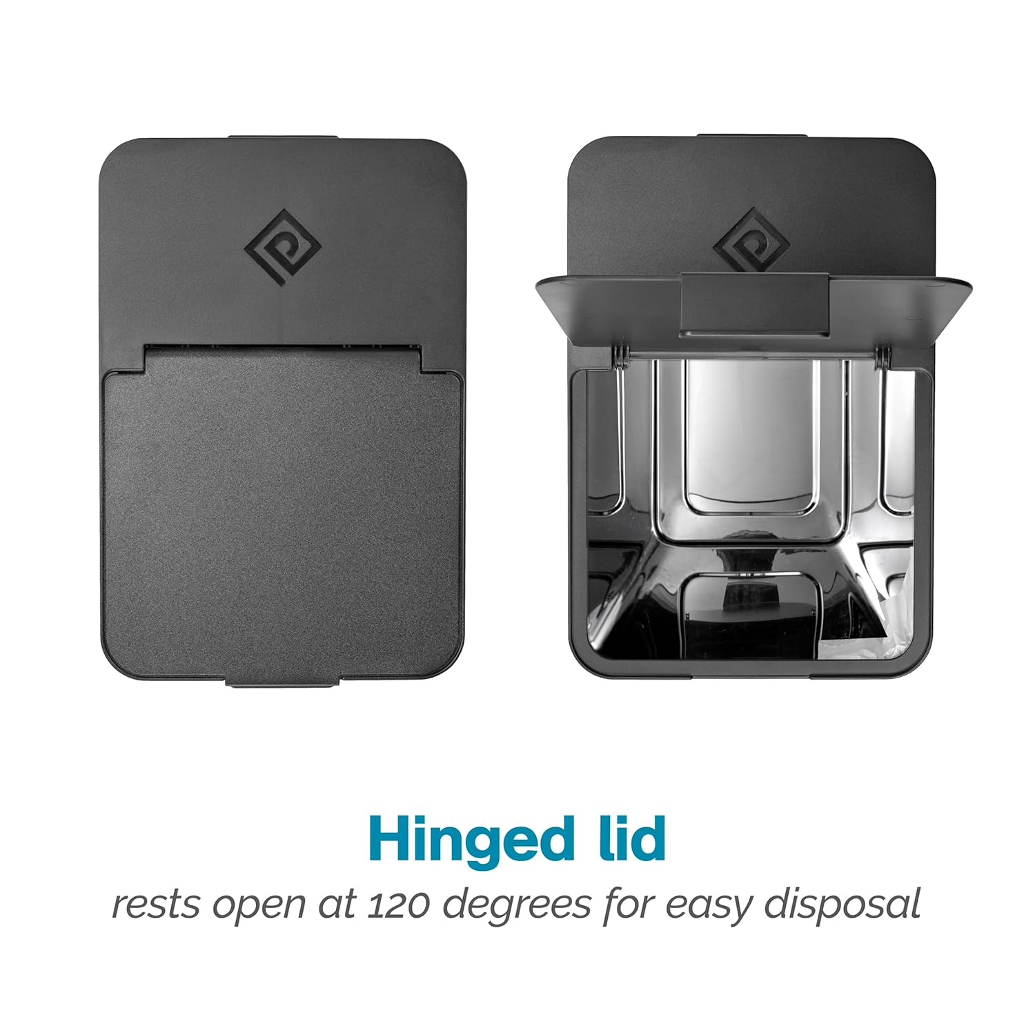 Polder 6-Gallon Waste Bin with Removable Lid-VerdiqueGarden