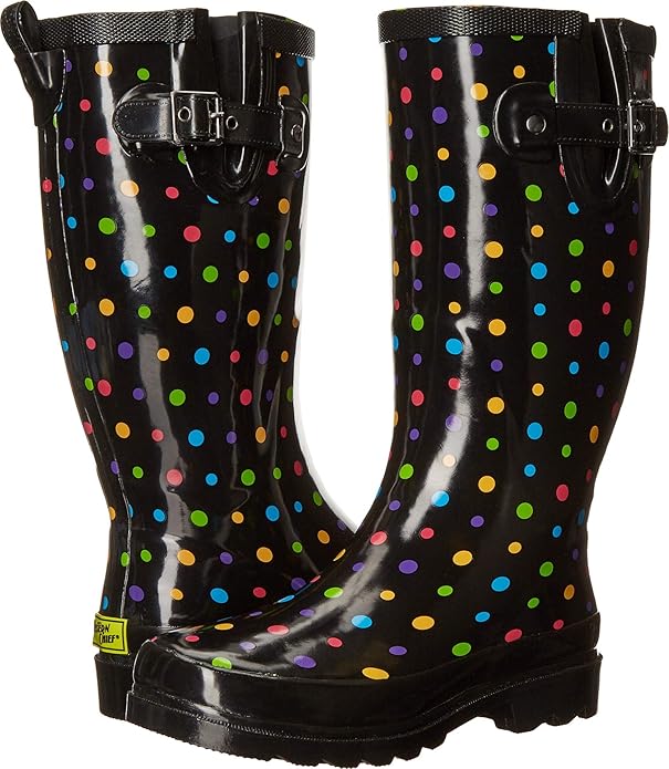 Western Chief Women's Tall Waterproof Rain Boot Outdoor Garden Shoes-VerdiqueGarden