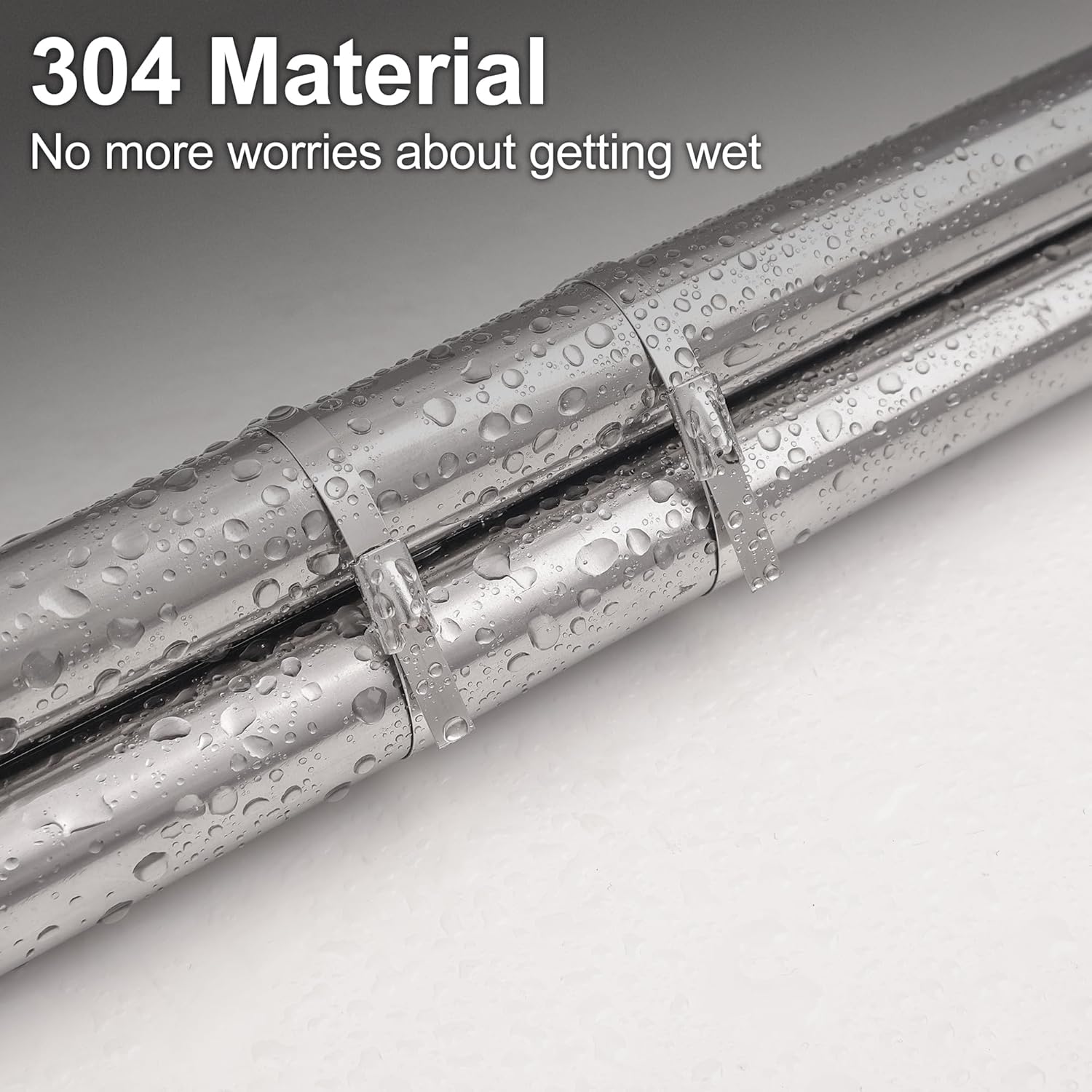 Foneso Metal Zip Ties (7.9 Inch 1000PCS), 304 Stainless Steel Short Zip Ties Multi-Purpose Heavy Duty Self-Locking Cable Ties for machinery, fence, vehicles, farms, cables, pipesas well-VerdiqueGarden