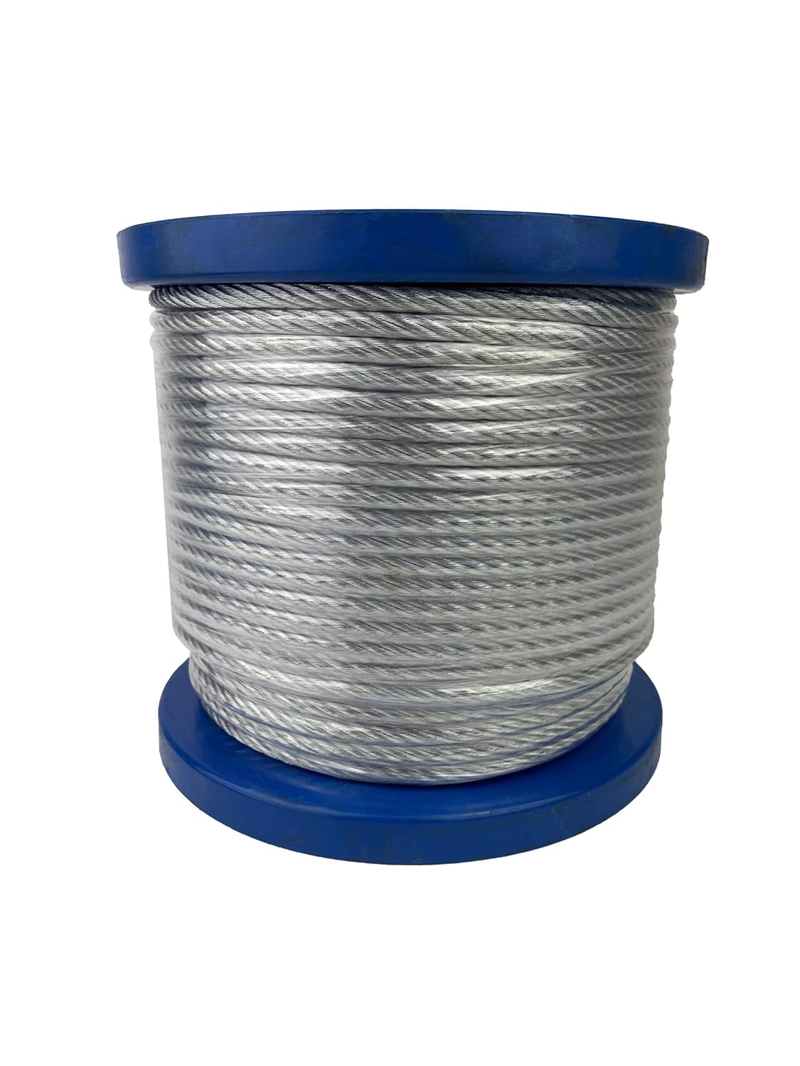 3/8" x 500' 7x19 Galvanized Wire Rope (MBL: 14,400 lbs.)-VerdiqueGarden